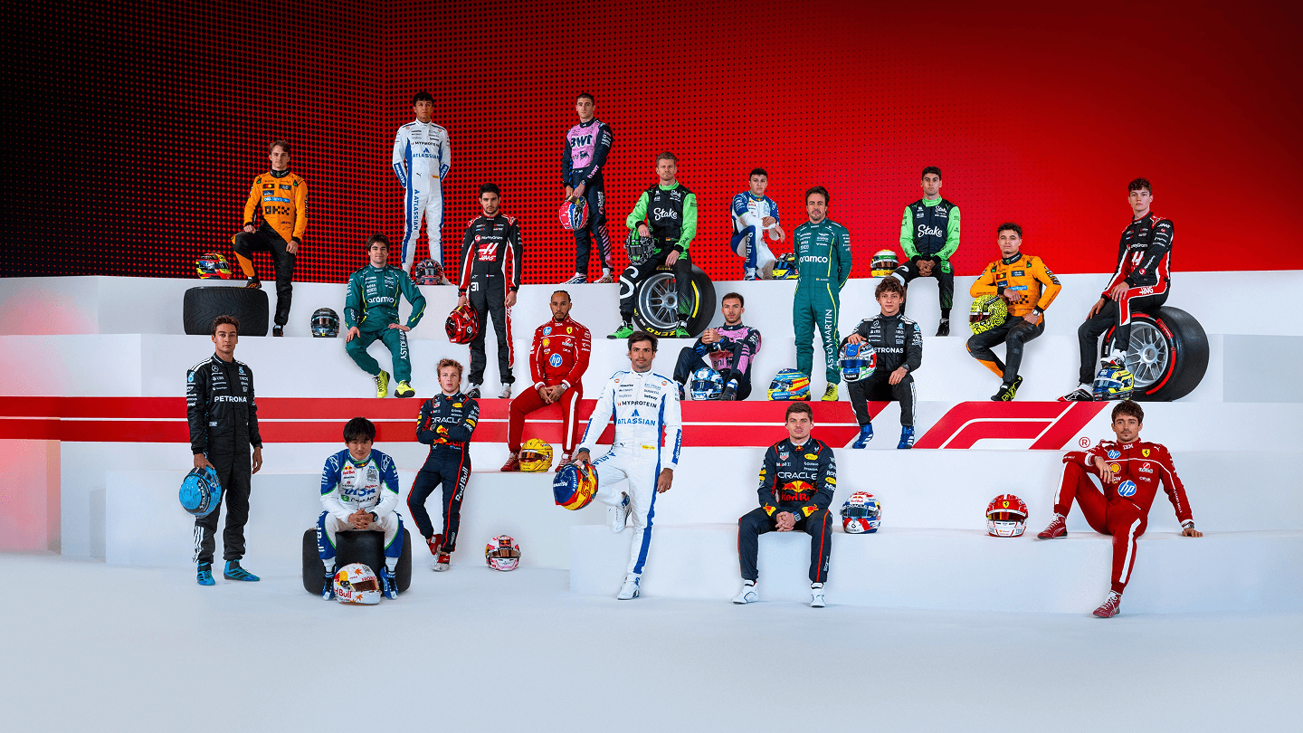 F1 Team Racing Line