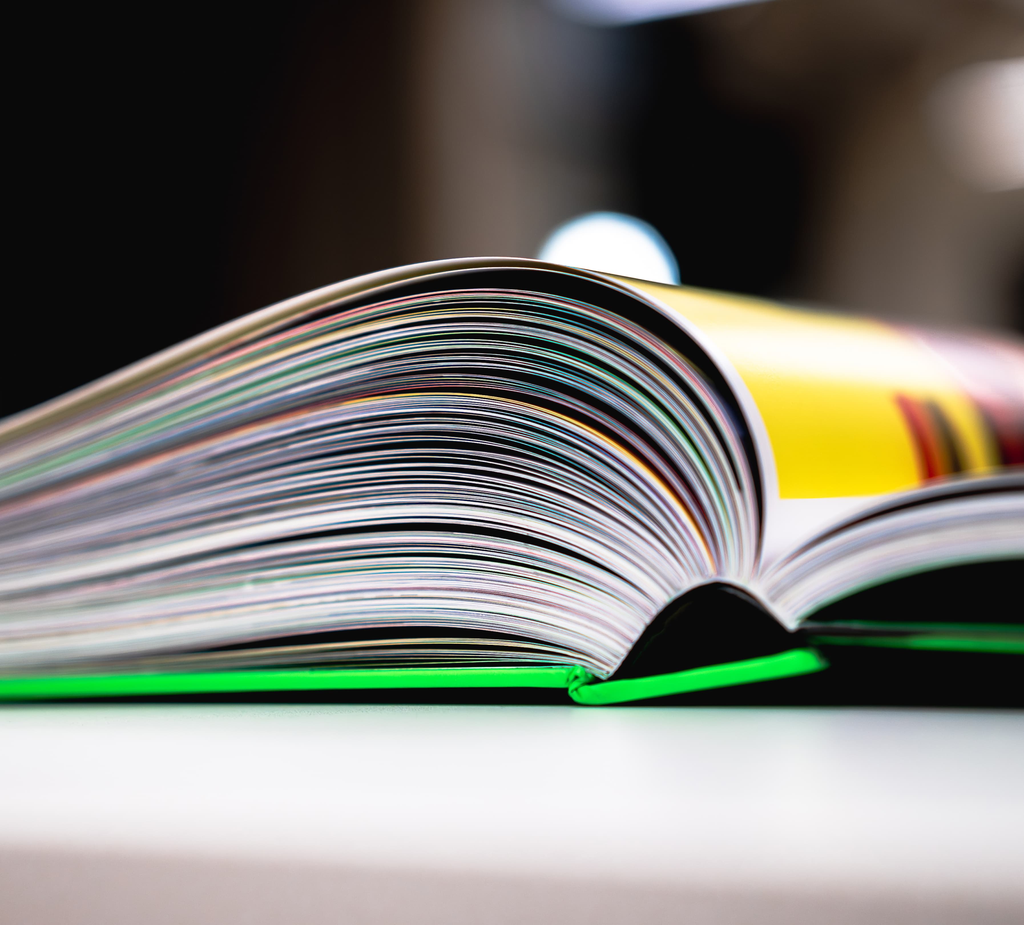book spine