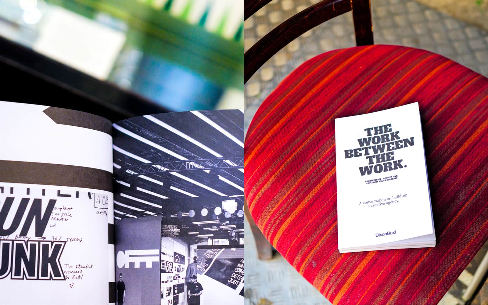 Book spreads and details