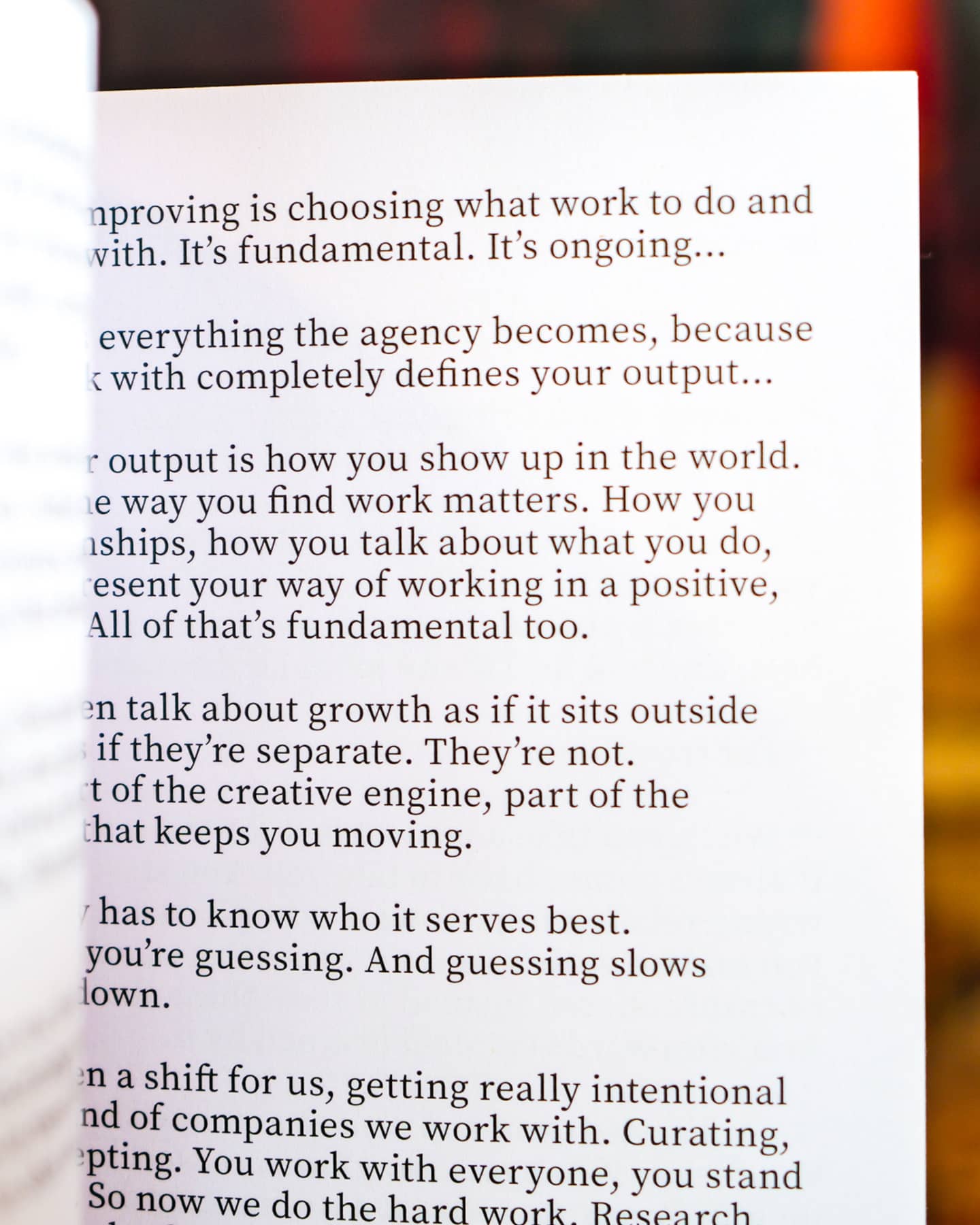 Book close up