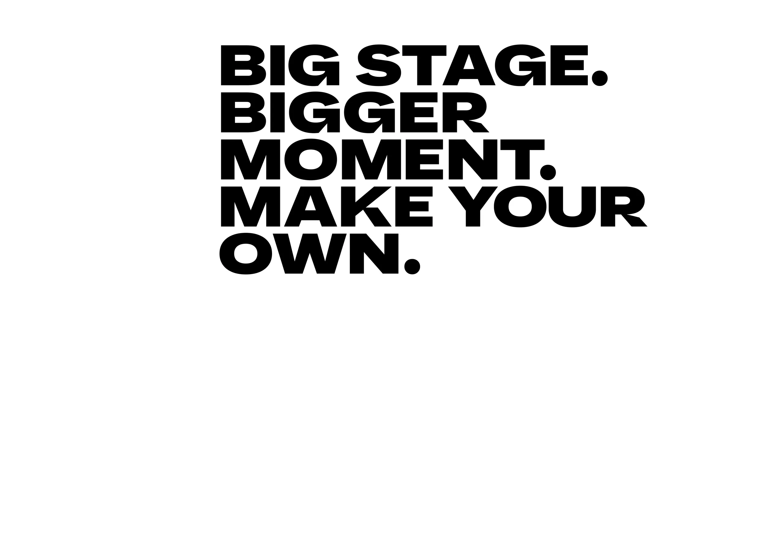 big stage type