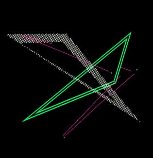 EAFC27 — triangle layered wire