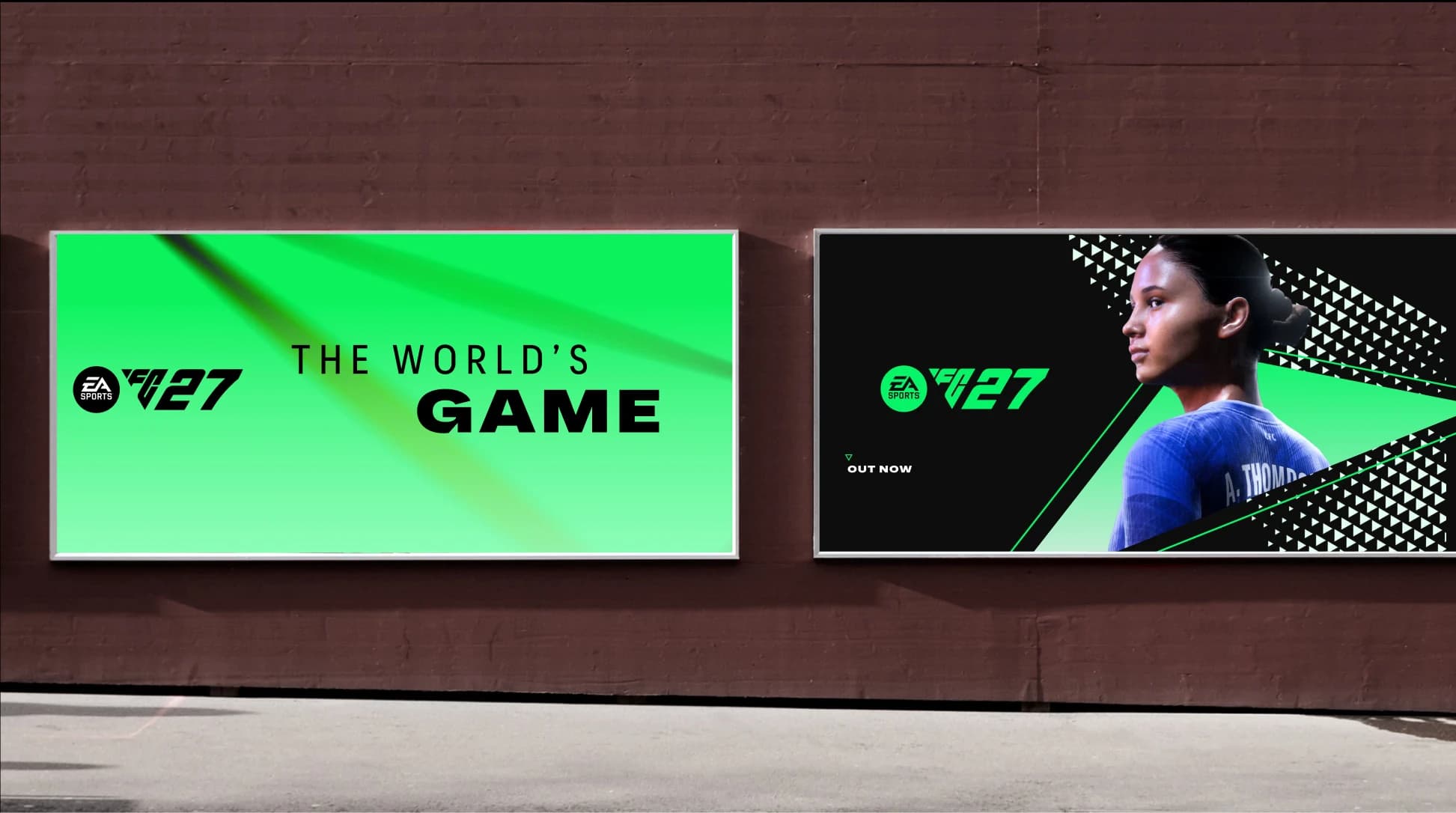 EAFC27 — triangle billboards