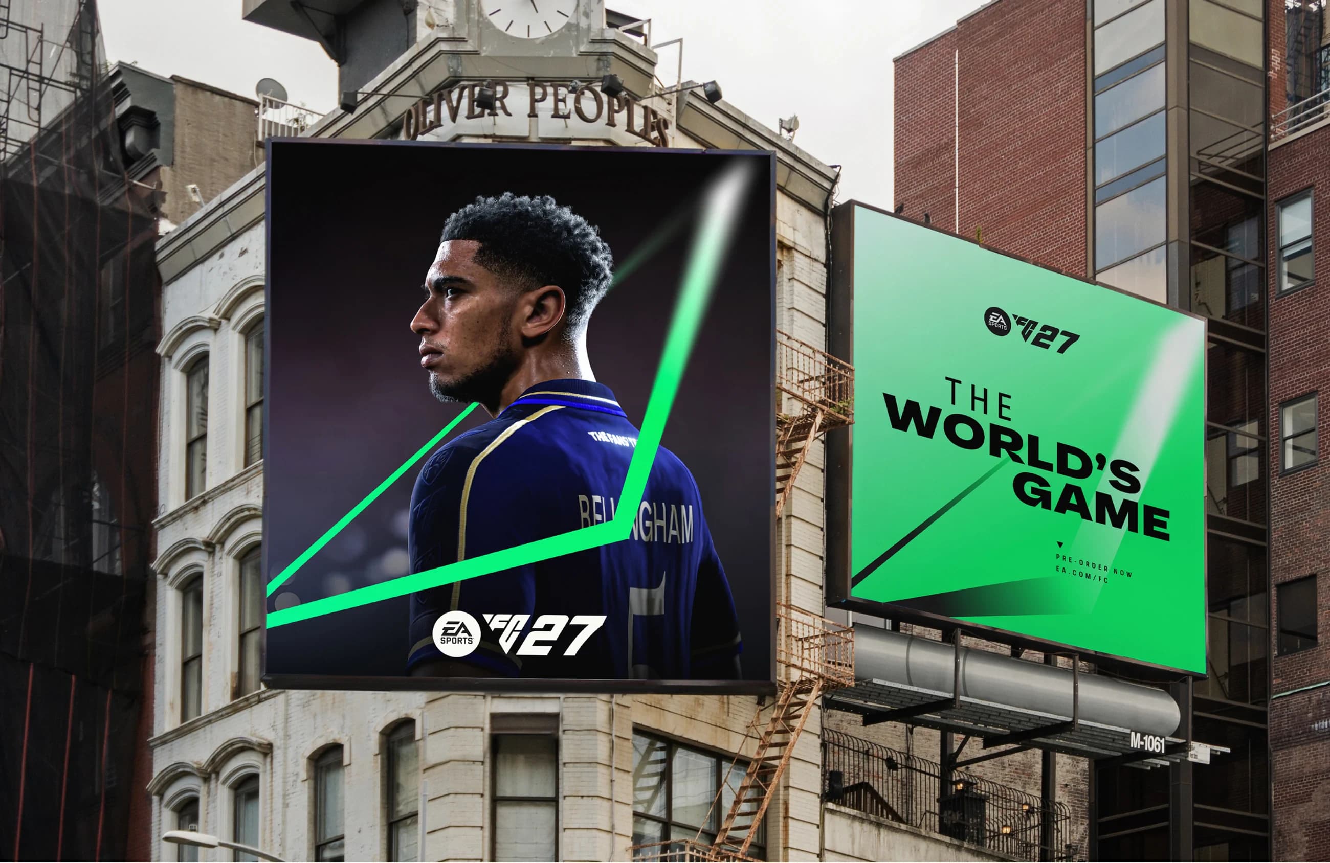 EAFC27 — campaign billboard