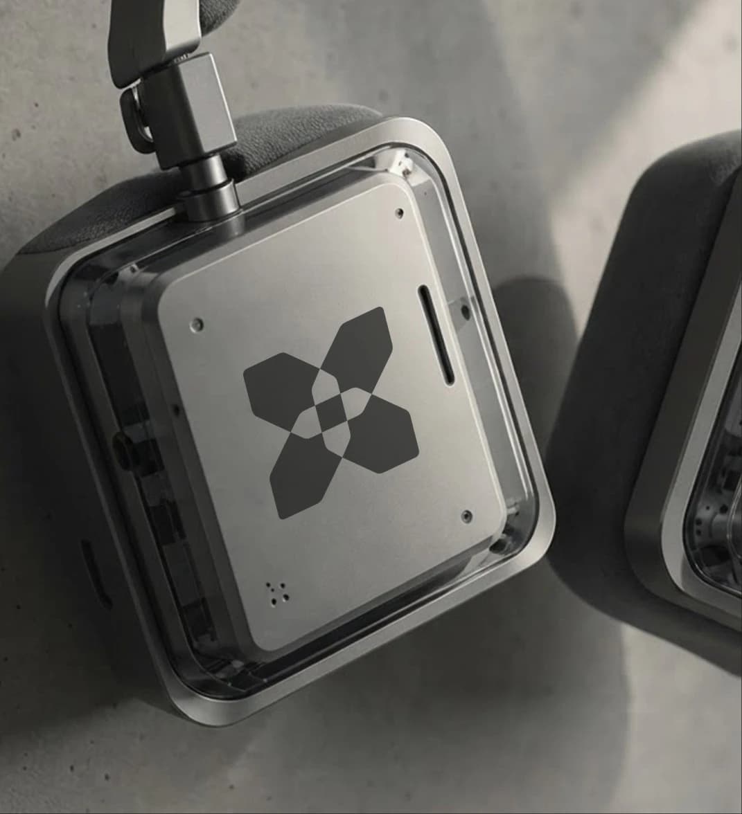 Headphones carrying the Inception42 mark